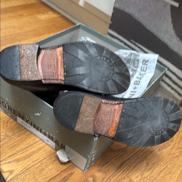 Fiorentini + Baker Distressed Ella Black Moto Boots - Picture 4 of 12